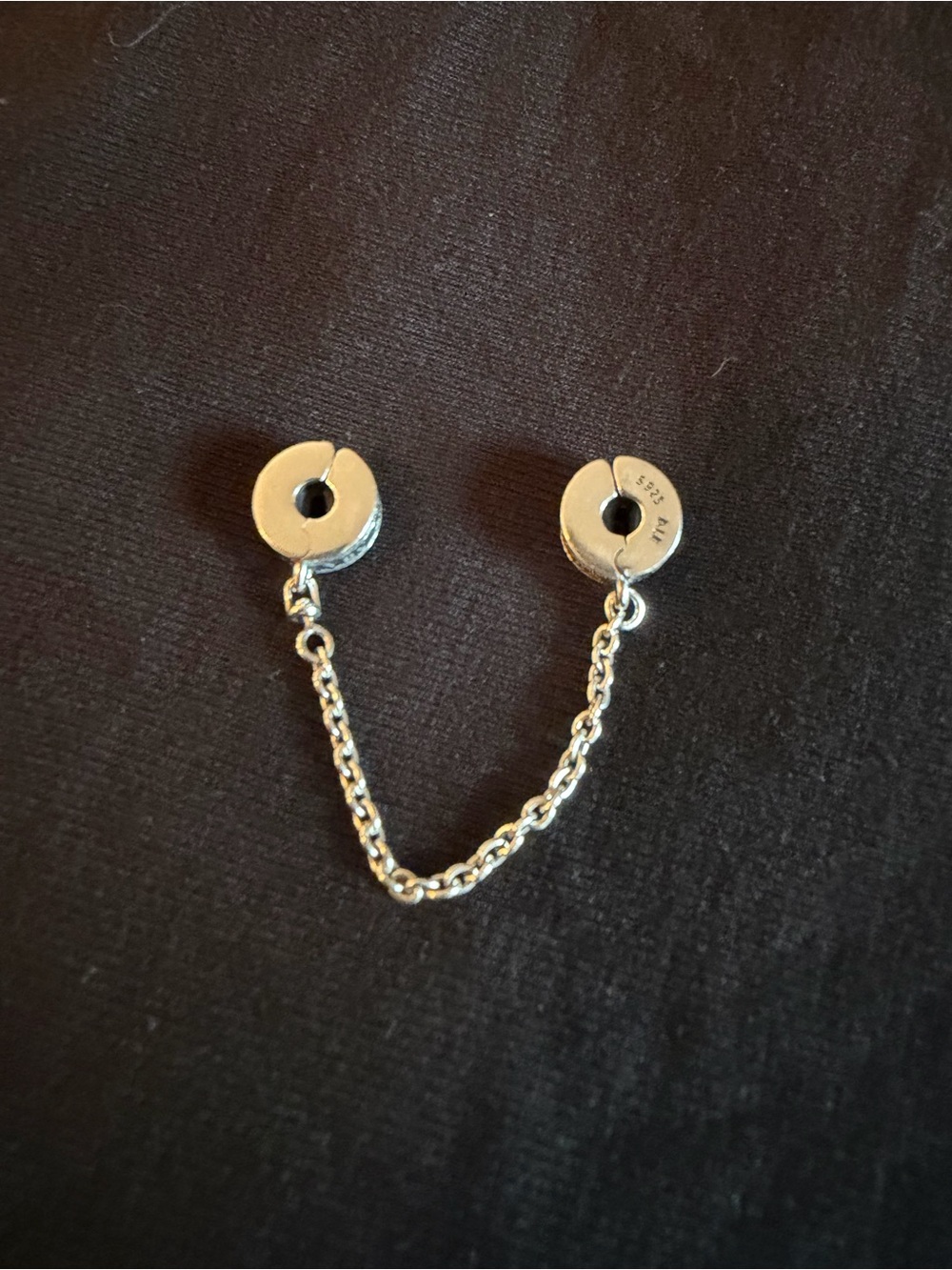 Pandora Silver Safety Chain Connector